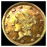 1864 California Gold Token Half Dollar UNCIRCULATE