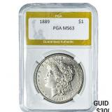 1889 Morgan Silver Dollar PGA MS63