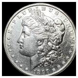 1897-S Silver Morgan Dollar CLOSELY UNCIRCULATED