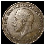 1929 Great Britian Bronze 1 Penny
