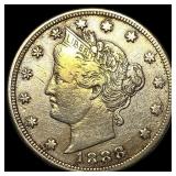 1888 Liberty Head Nickel NEARLY UNCIRCULATED