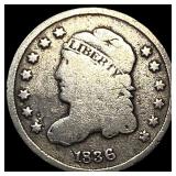 1836 Capped Bust Half Dollar NICELY CIRCULATED