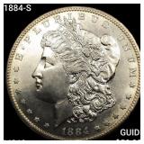 1884-S Morgan Silver Dollar UNCIRCULATED