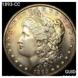 1893-CC Morgan Silver Dollar UNCIRCULATED