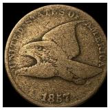1857 Flying Eagle Cent NICELY CIRCULATED
