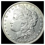 1880-O Silver Morgan Dollar CHOICE AU
