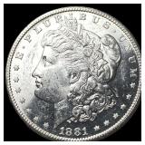 1881-S Silver Morgan Dollar CHOICE BU