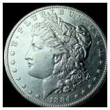 1884-S Silver Morgan Dollar CLOSELY UNCIRCULATED