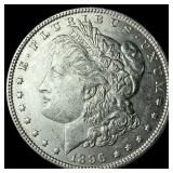 1896 Morgan Silver Dollar CHOICE AU