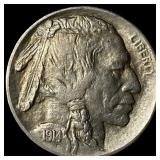 1914-D Buffalo Nickel CHOICE AU