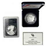 [2 Coins] 2011-2014 Silver Proof Eagle & Silver Ar