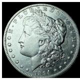 1894-O Silver Morgan Dollar CLOSELY UNCIRCULATED