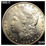 1886-O Morgan Silver Dollar UNCIRCULATED +