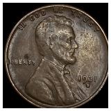 1931-S Lincoln Wheat Cent NEARLY UNCIRCULATED