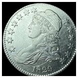 1829 Capped Bust Half Dollar UNCIRCULATED