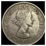 1959 Great Britain Copper Nickel 2 Shillings