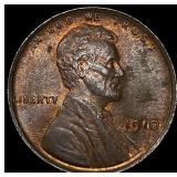 1910 Lincoln Wheat Cent GEM BU