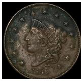 1836 Coronet Head Large Cent NEARLY UNCIRCULATED