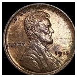 1915-D Lincoln Wheat Cent CHOICE BU