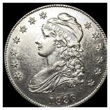 1836 Capped Bust Silver Half Dollar UNCIRCULATED
