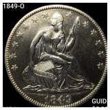 1849-O Seated Liberty Half Dollar UNCIRCULATED