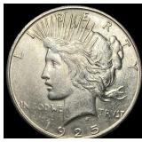 1925-S Silver Peace Dollar UNCIRCULATED