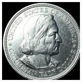 1893 Silver Columbian Half Dollar NEARLY UNCIRCULA