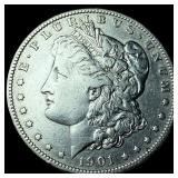 1901-S Silver Morgan Dollar CLOSELY UNCIRCULATED