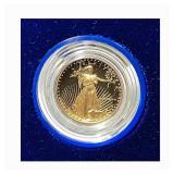 1988 American Eagle 1/10 oz Gold Proof Coin