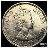 1955 Cyprus Copper Nickel 50 Mils