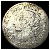 1874H Canada Silver 5 Cents Small Date Normal 4