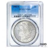 1882-S Morgan Silver Dollar PCGS MS64