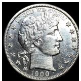 1900-S Silver Barber Half Dollar HIGH GRADE