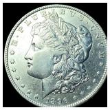 1896-O Silver Morgan Dollar CHOICE AU