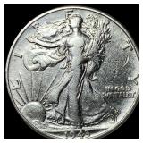 1943 Walking Liberty Half Dollar LIGHTLY CIRCULATE
