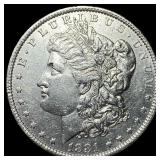 1881-O Silver Morgan Dollar ABOUT UNCIRCULATED