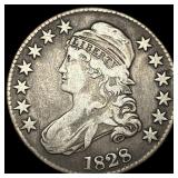 1828 Capped Bust Half Dollar LIGHTLY CIRCULATED