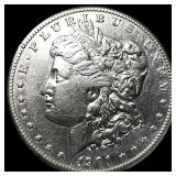 1901-S Silver Morgan Dollar ABOUT UNCIRCULATED