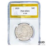 1829 Capped Bust Half Dollar PGA MS61