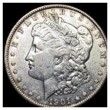1901 Morgan Silver Dollar CLOSELY  UNCIRCULATED