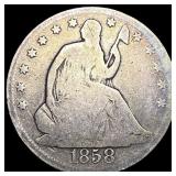 1858 Seated Liberty Half Dollar NICELY  CIRCULATE