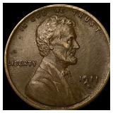 1911-D Lincoln Wheat Cent CLOSELY UNCIRCULATED