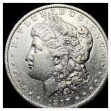1897-S Silver Morgan Dollar CLOSELY UNCIRCULATED