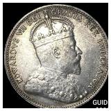 1902H Canada Silver 25 Cents