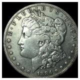 1884-S Silver Morgan Dollar LIGHTLY CIRCULATED