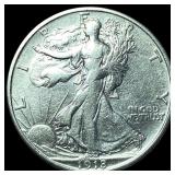 1918-S Silver Walking Liberty Half Dollar CLOSELY