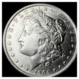 1904-O Morgan Silver Dollar CLOSELY UNCIRCULATED
