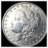 1900 Morgan Silver Dollar CLOSELY UNCIRCULATED