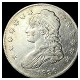 1836 Capped Bust Half Dollar ABOUT UNCIRCULATED