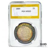 1889 Morgan Silver Dollar PGA MS65